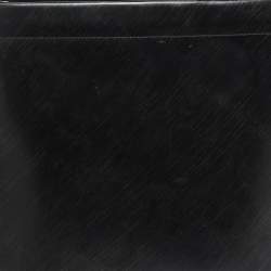 Pre Owned Cartier Black Leather Trinity Bag