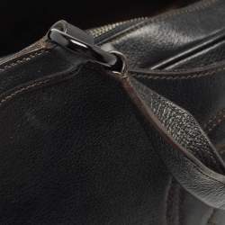Pre Owned Cartier Black Leather Marcello de Cartier Bag