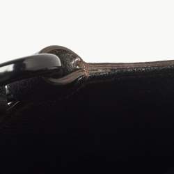 Pre Owned Cartier Black Leather Marcello de Cartier Bag