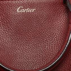Cartier Red Leather Mini C de Cartier Satchel