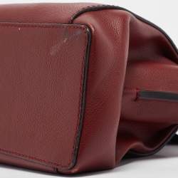 Cartier Red Leather Mini C de Cartier Satchel