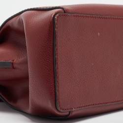 Cartier Red Leather Mini C de Cartier Satchel