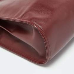 Cartier Burgundy Leather Les Must de Cartier Shoulder Bag