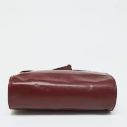 Cartier Burgundy Leather Les Must de Cartier Shoulder Bag