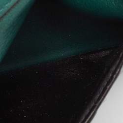Cartier Green Leather Must de Cartier Card Case