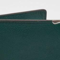 Cartier Green Leather Must de Cartier Card Case