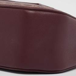 Cartier Burgundy Leather Nano Guirlande de Cartier Crossbody Bag