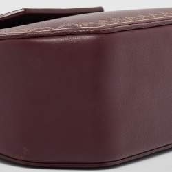 Cartier Burgundy Leather Nano Guirlande de Cartier Crossbody Bag