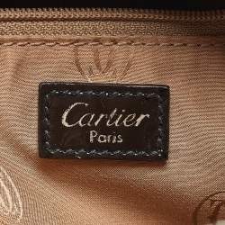 Cartier Black Patent and Leather Marcello de Cartier Satchel