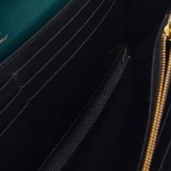 Cartier Green Quilted Leather Panthère De Cartier International Wallet