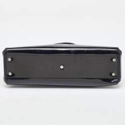 Cartier Black Patent Leather Small Marcello De Cartier Bag