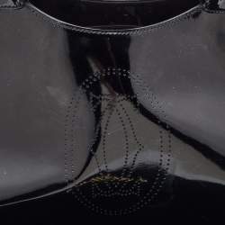 Cartier Black Patent Leather Small Marcello De Cartier Bag