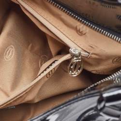 Cartier Black Patent Leather Small Marcello De Cartier Bag