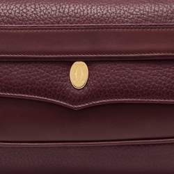 Cartier Red Leather Must de Cartier Clutch