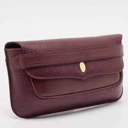Cartier Red Leather Must de Cartier Clutch