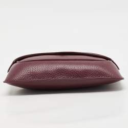 Cartier Red Leather Must de Cartier Clutch