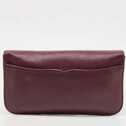 Cartier Red Leather Must de Cartier Clutch