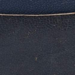 Cartier Navy Blue Leather Card Holder