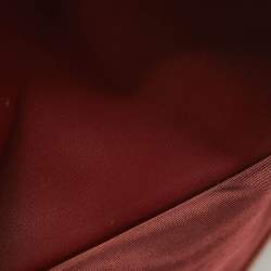 Pre Owned Cartier Burgundy Leather Must de Cartier International Wallet