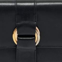 Cartier Black Leather Trinity Continental Wallet