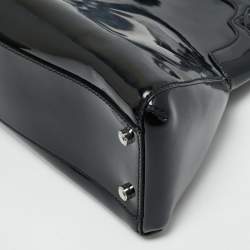 Cartier Black Patent Leather Small Marcello De Cartier Bag