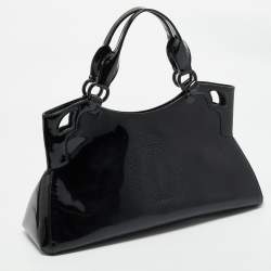 Cartier Black Patent Leather Small Marcello De Cartier Bag