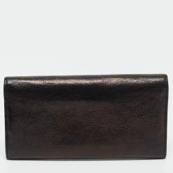 Cartier Black Leather Marcello de Cartier Flap Wallet