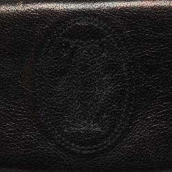 Cartier Black Leather Marcello de Cartier Flap Wallet
