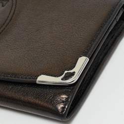 Cartier Black Leather Marcello de Cartier Flap Wallet
