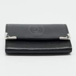 Cartier Black Leather Must de Cartier Small Multiple Wallet
