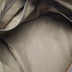 Pre Owned Cartier Brown Leather Large Marcello de Cartier Bag