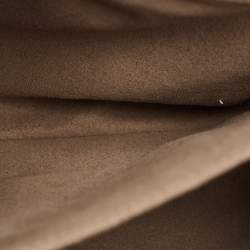 Pre Owned Cartier Red Python, Patent and Leather Classic Feminine Line Chain Bag