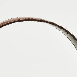 مملوكة مسبقًا Cartier Panthere Brown Glossy Leather Chain Tote