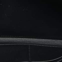 Pre Owned Cartier Panthère de Cartier Black Leather Continental Wallet