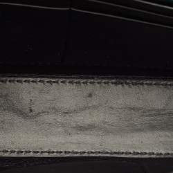 مملوكة مسبقًا Cartier Double C de Cartier Green Leather Shoulder Bag