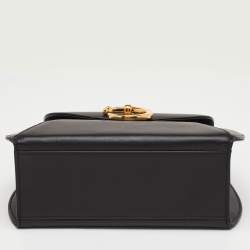 Pre Owned حقيبة كتف كارتتييه بانثر جلد أسود بيد علوية