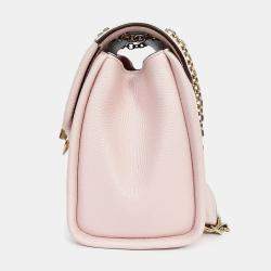 Pre Owned حقيبة كارتتييه كتف بانثر غرافيك جلد وردي صغيرة