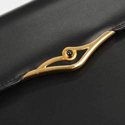 Pre Owned حقيبة كارتتييه جلد أزرق داكن