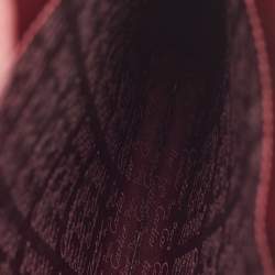 Pre Owned Cartier Happy Birthday Mini Burgundy Patent Leather Tote