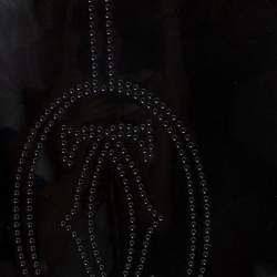 Pre Owned حقيبة كارتييه Marcello de Cartier جلد لامعة سوداء