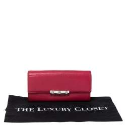 مملوكة مسبقًا  محفظة كارتييه لوف كونتيننتال جلد وردي 