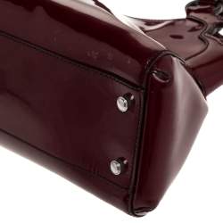مملوكة مسبقًا Cartier Red Patent Leather Small Marcello De Cartier Bag