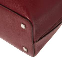 مملوكة مسبقًا Cartier Red Leather Chain Tote