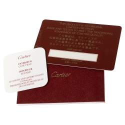 مملوكة مسبقًا Cartier Red Leather Chain Tote