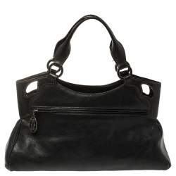 مملوكة مسبقًا Cartier Black Leather Small Marcello De Cartier Bag