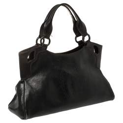 مملوكة مسبقًا Cartier Black Leather Small Marcello De Cartier Bag