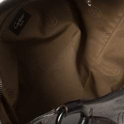 مملوكة مسبقًا Cartier Black Leather Small Marcello De Cartier Bag