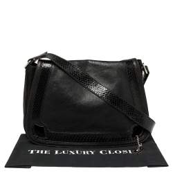 Cartier Python and Leather Marcello Messenger 