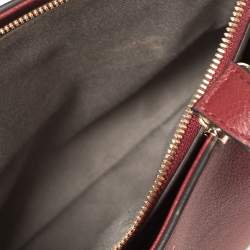مملوكة مسبقًا Cartier Maroon Leather Mini C de Cartier Satchel
