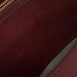 مملوكة مسبقًا Cartier Maroon Leather Mini C de Cartier Satchel